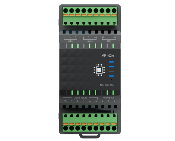 МР-02м 6xDO 5xDI 2xAO